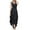 01-Black1390, variant on Women's Sleeveless Lace Maxi Dress Asymmetrical Tiered Wedding Long Dresses