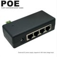 thumbnail image 5 of 4 Port POE Injector for CCTV Surveillance IP Cameras Power Over, 5 of 5