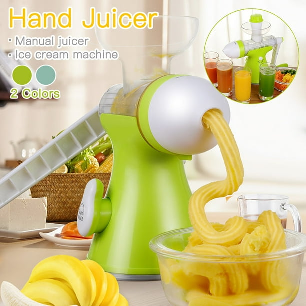 Agiferg Kitchen or Restaurant Hand cranked Reamer Children s Juicer Ice Cream Machine