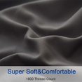 thumbnail image 5 of Kate Bed Sheet Set Super Soft Microfiber 1800 Thread Count Luxury Egyptian Sheets 16-Inch Deep Pocket Wrinkle and Hypoal, 5 of 5