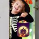 thumbnail image 3 of Bolsa de Dulces de Halloween con Diseño de Calabaza | Bolsa Personalizada para Pedir Dulces | Bolsa Reutilizable de Poliéster para Recuerdos de Halloween | Almacenamiento de Dulces con Nombre Persona, 3 of 5