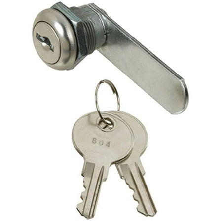 Brands Door Locks - NATIONAL MFG/SPECTRUM BRANDS HHI Door & Drawer Lock, Chrome, 1/4-In. N185-272