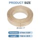 thumbnail image 2 of Banda de Bisel Uxcell, Cinta de Chapado de Madera Pre-pegada Flexible para Restauración de Muebles Abeto 1 pulgada x 25 pies, 2 of 7