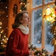 thumbnail image 4 of JJKBVCLO Christmas Window Decoration Christmas Window Decoration Lights Battery Operated Christmas Window Lighted Decorations Hanging Christmas Light Up Window With Suction, 4 of 8