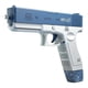 thumbnail image 2 of Pistola de agua eléctrica azul para niños y adultos - Pistola de agua - Juguetes de pistola de agua de plástico - Alcance de hasta 32 pies - Pistola de agua automática Super One Touch Tamaño 434cc, 2 of 5