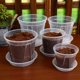 thumbnail image 4 of BESTYASH 5Ud Macetas Transparentes Para Plantas Con Orificios De Drenaje Y Para Cultivo En Interiores, 4 of 8