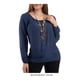 thumbnail image 1 of Blusa Ocean Pacific Talla Eg Marino Blusa Campesina Ferrari con Moño, 1 of 4
