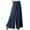 Navy, variant on Babysbule Yoga Pants for Women Plus Size Women Fashion Casual Solid Color Pocket Fold Loose Full Length Pants