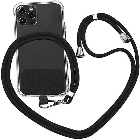 Phone Lanyard, Neck Strap and Wrist Tether Key Chain Holder Universal for Phone Case Anchor Fit All Smartphones