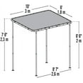 thumbnail image 4 of Shelterlogic 266100 10 x 6 ft. Solano Canopy, 4 of 9