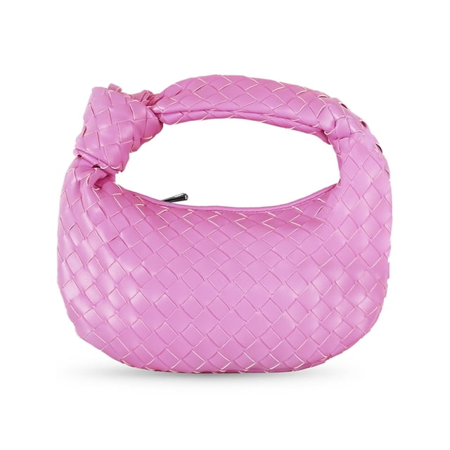 EIGTHTAIL Sac à Main Tissé en Cuir PU Doux pour Femmes