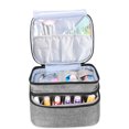 thumbnail image 4 of Sac de Rangement pour Vernis à Ongles Organisateur de Boîte de Rangement Portable de 30 Bouteilles, 4 of 9