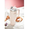 thumbnail image 3 of Stanley Quencher H2.0 FlowState 40oz Stainless Steel Tumbler - Rose Quartz, 3 of 3