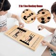 thumbnail image 2 of Mistaha Bouncing Chess Hockey Game Slingshot Board Game Parent-Child Interactive Game 2-Player Desktop Games Tabletop Game Indoor Party Game, 2 of 8