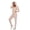Beige, variant on White Mark Women's 2 Piece Velour Tracksuit Set