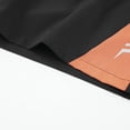 thumbnail image 6 of Vhkiploz Plus Size Summer Running Shorts for Men's Solid Color Drawstring Stretchy Beachwear Board Shorts Color Block Workout Sporty Athletic Shorts with Side Pockets, 6 of 9