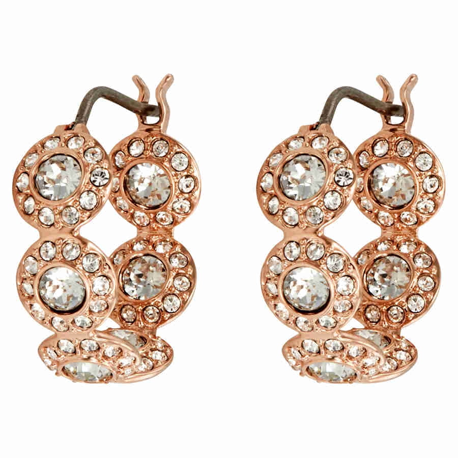 Swarovski angelic earrings gold Clearance