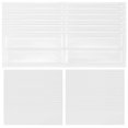 thumbnail image 1 of Plastic Card Sleeves Adhesive Label Holders for Office Daily Life Pvc with Paper Labeling 1 Set, 1 of 5