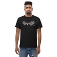 thumbnail image 2 of Bat Doodle H.R. Giger Unisex graphic t-shirt, 2 of 8