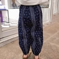 thumbnail image 3 of Toddler Pants Kids Baby Boy Girl Casual Elastic Harem Long Pants Bloomers, 3 of 4