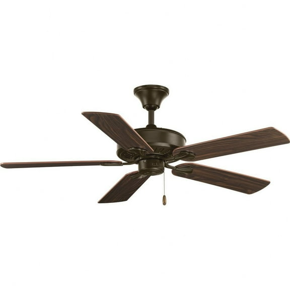 P2503-20-Progress Lighting-AirPro - Wide - Ceiling Fan in Transitional style - 52 Inches wide by 15.25 Inches high-Antique Bronze Finish