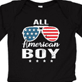 thumbnail image 4 of Inktastic All American Boy USA Parade Boys Long Sleeve Baby Bodysuit, 4 of 5