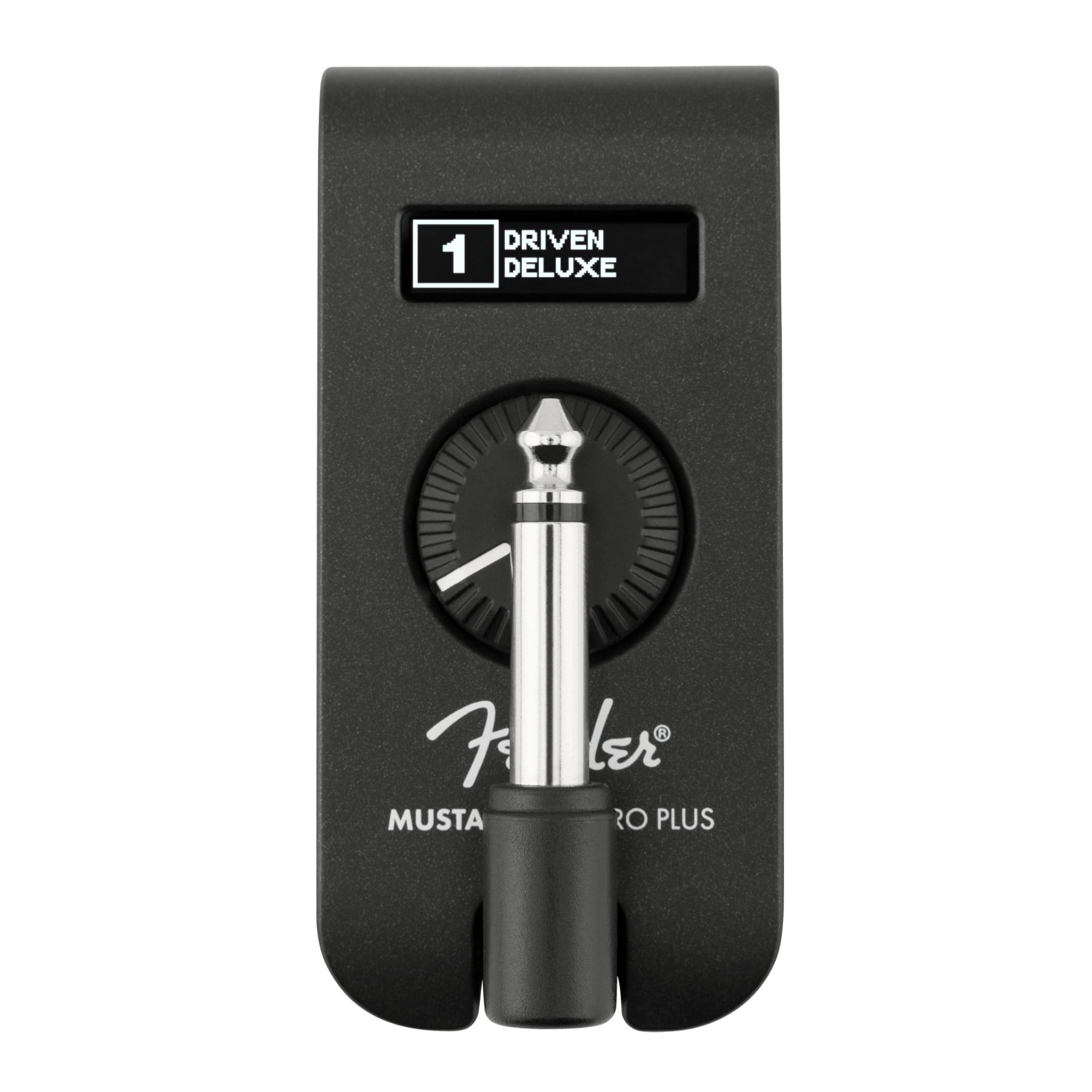 Fender Mustang Micro Plus Digital Amp 50 Amp and Effect Models and 100 Preset Slots (Black) Bundle with Case (2 Items)