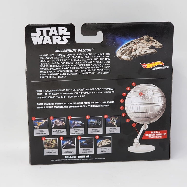 Mattel Hot Wheels Star Wars Starships Commemorative Series