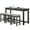 Gray, variant on Lexicon Connected 4 Piece Wood Counter Height Dining Set in Brownish Gray