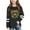 Black, variant on AUNVITO St. Patrick's Day Fashion Cute Printed Casual Long Sleeve Tops for Boys and Girls