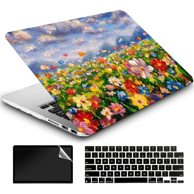 Funda compatible con MacBook Pro de 13 pulgadas (modelos 2022, 2021 y 2020) M2 A2338 M1/A2289/A2251 con Touch Bar y Touch Bar