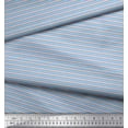 thumbnail image 3 of Soimoi Cotton Voile Fabric Horizontal Stripe Fabric Prints by Yard 42 Inch Wide, 3 of 3