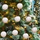 thumbnail image 3 of Seyotauo 12 Pcs Christmas Ball Ornaments Set - Shatterproof Plastic Christmas Tree Decorations Christmas Decorative Hanging Ornaments Xmas Decorative Hanging Ball Ornaments for Holiday, 3 of 7