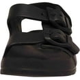 thumbnail image 5 of Norty Boy Girl Children Toddler Little and Big Kid 2 Strap Slide Sandal 41914-7MUSToddler (Black Strap), 5 of 7