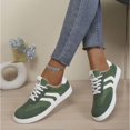 thumbnail image 6 of Women's fashion sneakers Non Slip Retro Casual Classic Lace-Up Sneakers for Daily Work, Skateboarding, Walking, Unisex German Trainer Shoes, 6 of 7