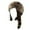 Brown, variant on Women’s Trapper Hat Faux Fur With Tail Winter Earflap Hat Warm Stylish Windproof Winter Outdoor Hat