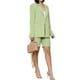 thumbnail image 2 of Traje de pantalón de dos piezas Sunloudy para mujer, chaqueta de un solo pecho de color liso y pantalones cortos de corte recto, S/M/L/XL/XXL Sunloudy  S M L XL XXL, 2 of 10