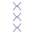 thumbnail image 4 of Inteprter Alfombrilla resistente al calor Aislamiento cruzado de comedor Mantel individual Posavasos Plegable Púrpura Type1 NO1 Inteprter CBP193201, 4 of 6