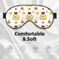thumbnail image 3 of Naloa Bees and Flowers Print Sleep Mask for Sleeper, Light Blocking Sleeping Eye Mask for Women Men, Eye Shade with Adjustable Strap for Travel, Nap,Meditation, 3 of 7