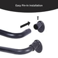 thumbnail image 5 of Eclipse 28"-48" Room Darkening Wrap Rod, 5/8 in. Diameter, 5 of 5