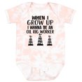 thumbnail image 3 of Inktastic Future Oil Rig Worker Boys or Girls Baby Bodysuit, 3 of 5