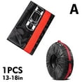 thumbnail image 4 of 4 Pcs Universal Spare Tire Cover Waterproof Nylon Wheel Protector with Storage Bag for Cars, SUVs, Commercial Vehicles (S/L Sizes), 4 of 7