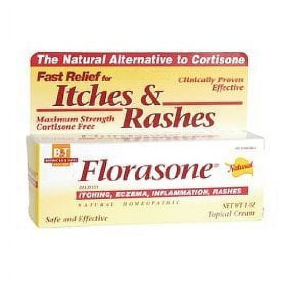 Boericke & Tafel Florasone Itches & Rashes Cream - 1 oz, 2 Pack
