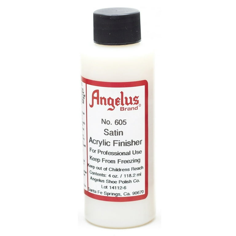 79AS Angelus Leather Articles Shiny Glossy Acrylic Finisher 4 Oz