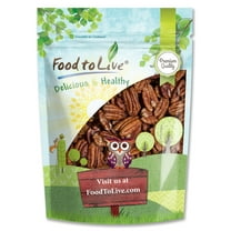 Dry Roasted Pecan Halves, 1.5 Pounds — Vegan — by Food to Live