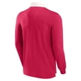 thumbnail image 3 of Men's Fanatics Red St. Louis City SC Penalty Kick Long Sleeve Polo, 3 of 3