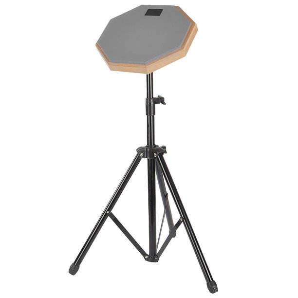 Almohadilla De Tambor De 8 Pulgadas Con Soporte, Buena Mano De Obra, Tambor De Madera De Goma, Juego De Almohadillas De Práctica Para Instrumento De Percusión, Principiantes, Niños Y Adultos sonducket EL011122-00