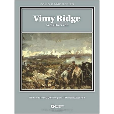 Decision Games Vimy Ridge Arras Diversion Folio Game Series DCG 1627