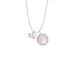 thumbnail image 2 of Delight Jewelry Silvertone Half Marathon - 13.1 with Clear Crystal To the World You are a Mother Locket Necklace, 2 of 4