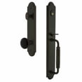 thumbnail image 5 of Grandeur Arc Single Cylinder Handleset with C Grip and Coventry Knob, 5 of 5